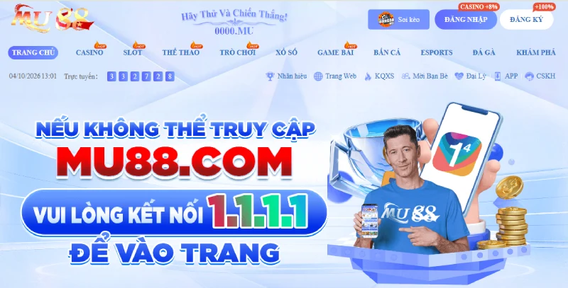So với Kong88 thì nhà cái Mu88 hoạt động ổn định hơn
