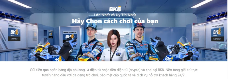 So với Manclub thì BK8 cung cấp đa dạng các phương thức nạp rút tiền hơn